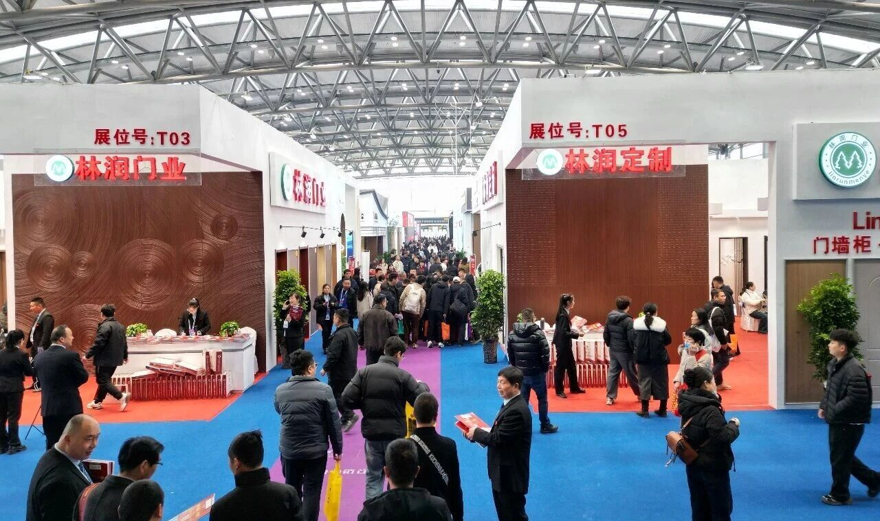 展后回顾特辑｜实力出圈！林润门业郑州门窗定制展高光收官，以美学定制焕新人居未来！